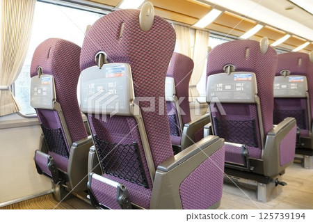 Inside a Kintetsu train 125739194