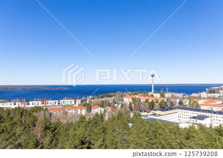[Finland] Tampere cityscape 125739208