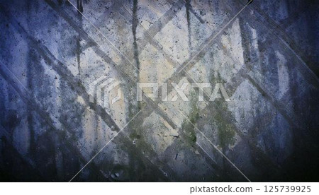Retro modern background texture with light hitting a concrete wall 125739925
