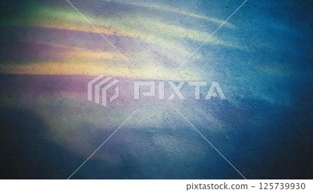 Retro modern background texture with light hitting a concrete wall 125739930