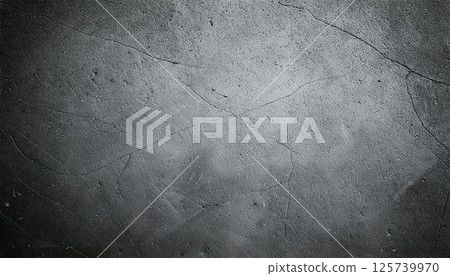 Retro modern background texture with light hitting a concrete wall 125739970