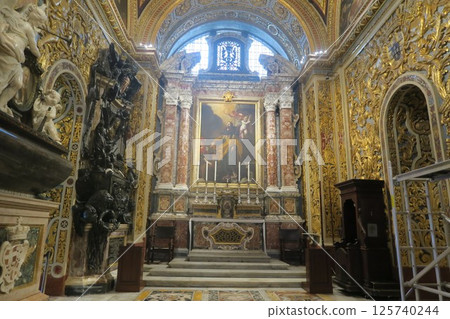 Chapel of the Cathedral of St. John in Castile-Leon Portugal 125740244