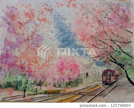 渡良瀨溪谷鐵路：櫻花與桃花同時盛開的旅遊勝地 125740803