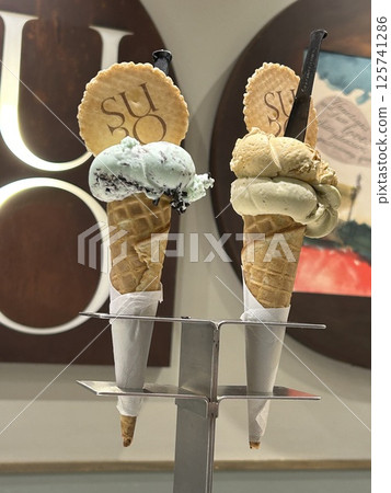 義大利冰淇淋 義大利冰淇淋 125741286
