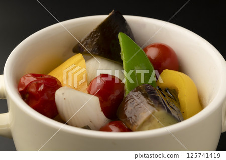 Summer vegetable ratatouille Summer vegetable ratatouille 125741419