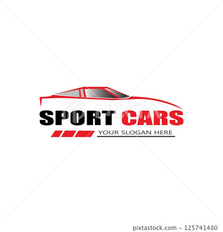 sport car logo template design vector sport car logo template design vector 125741480