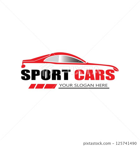 sport car logo template design vector sport car logo template design vector 125741490