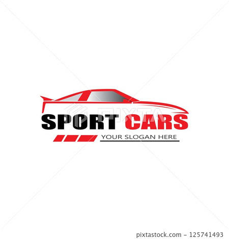 sport car logo template design vector sport car logo template design vector 125741493