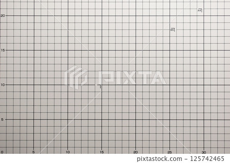 gray cutting mat board background with line and scale measure guide pattern for object art design gray cutting mat board background with line and scale measure guide pattern for object art design 125742465
