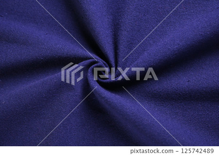 dark blue cotton texture of fabric textile industry, abstract image for fashion cloth 125742489