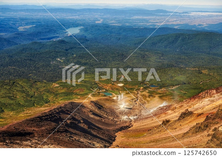 Spectacular views of Mount Asahi 125742650