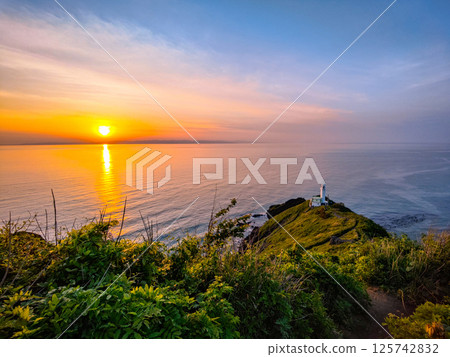 Sunset at Cape Kakuda 125742832