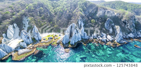 『青森縣』使用無人機空拍的佛陀浦~下北半島佐井村 『青森縣』使用無人機空拍的佛陀浦~下北半島佐井村 125743848