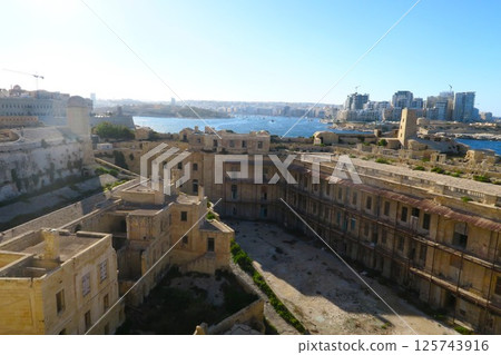 Fort St. Elmo, site of numerous battles, and the National War Museum 125743916