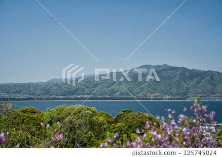 View of Amanohashidate from another viewpoint. 125745024