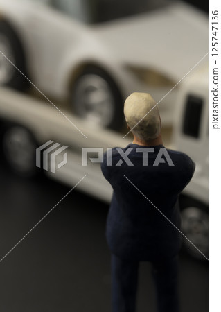 National flag figure diorama National flag figure diorama 125747136