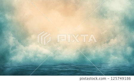 clouds over water 125749186