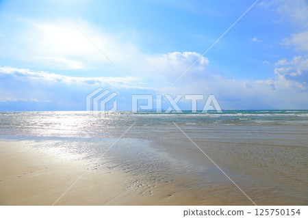 Kagawa Prefecture, Mitoyo City, Chichibugahama Beach Kagawa Prefecture, Mitoyo City, Chichibugahama Beach 125750154