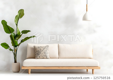 interior living room with sofa 125750516