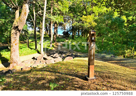 The ruins of the ruined "Ishigakiyama Ichiyajo Historical Park" built by Toyotomi Hideyoshi during the attack on Odawara Castle The ruins of the ruined "Ishigakiyama Ichiyajo Historical Park" built by Toyotomi Hideyoshi during the attack on Odawara Castle 125750988