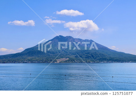 錦江灣和櫻島（鹿兒島縣鹿兒島市） 125751077