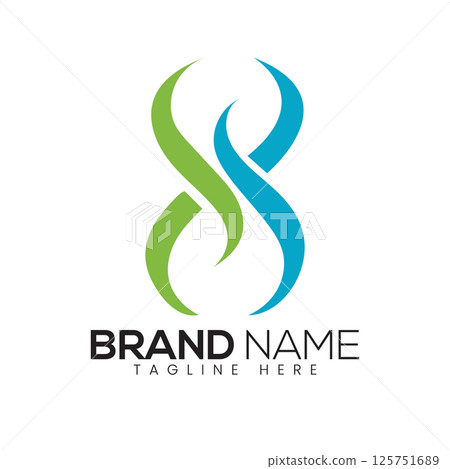 Abstract Vector stylized abstract symbol Icon or Logo Design Template Abstract Vector stylized abstract symbol Icon or Logo Design Template 125751689