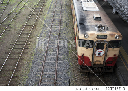 Scenery of Goi Station on the Kominato Railway Scenery of Goi Station on the Kominato Railway 125752743