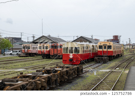 Scenery of Goi Station on the Kominato Railway 125752786