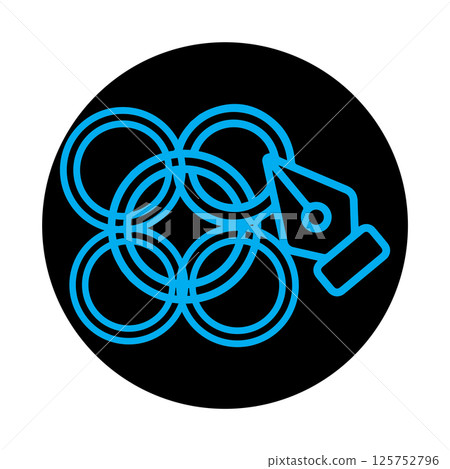 logo icon pen tool vectors illustration symbol design logo icon pen tool vectors illustration symbol design 125752796