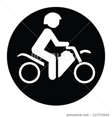motorbike icon vector illustration symbol design 125753042