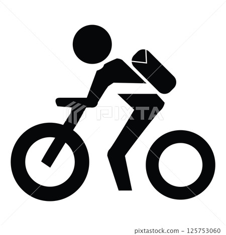 bicycle icon vector illustration symbol design bicycle icon vector illustration symbol design 125753060