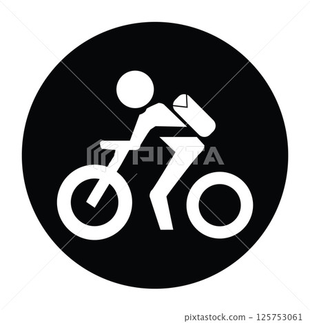 bicycle icon vector illustration symbol design bicycle icon vector illustration symbol design 125753061