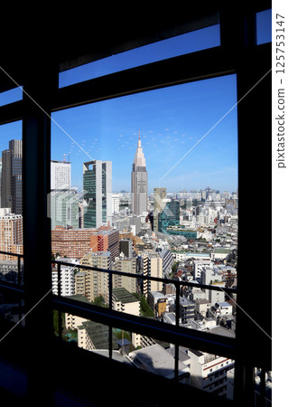 Urban scenery around Yoyogi, Shibuya Ward Urban scenery around Yoyogi, Shibuya Ward 125753147