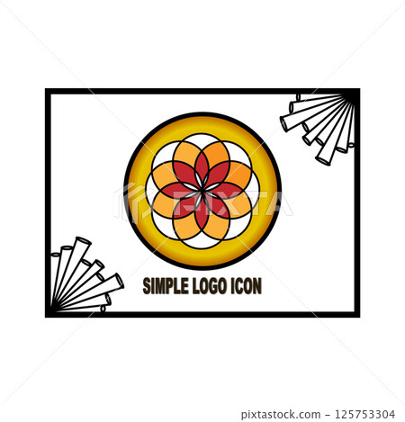 Dental logo icon for dentist or dental care design template Dental logo icon for dentist or dental care design template 125753304