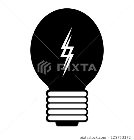 vector icon illustration of lamp vector icon illustration of lamp 125753372