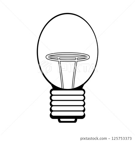 vector icon illustration of lamp 125753373