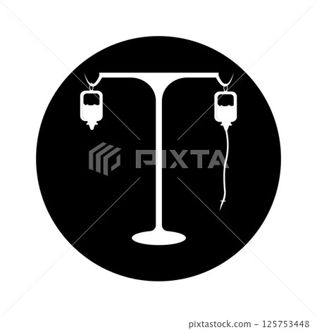 vector symbol illustration infusion icon 125753448