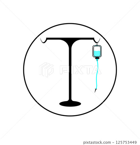 vector symbol illustration infusion icon 125753449