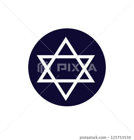 religious symbol, icon illustration religious symbol, icon illustration 125753530