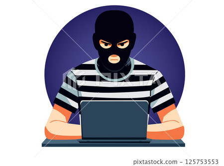 Hackers or cybercriminals hack the system. 125753553