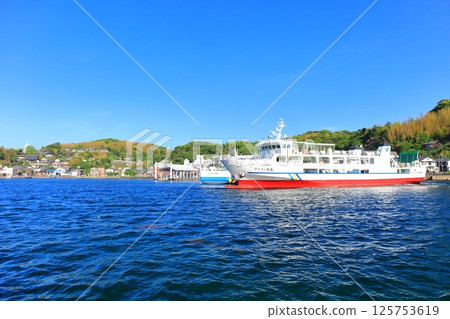 [Nagasaki Prefecture] Hirado Port on a clear day 125753619
