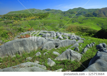 【福岡縣】從三笠台、平尾台喀斯特眺望新綠 125753664