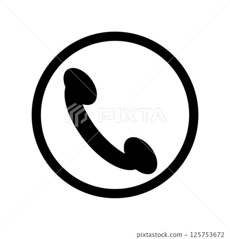 phone icon vectors phone icon vectors 125753672