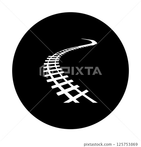 train tracks vectors illustration train tracks vectors illustration 125753869