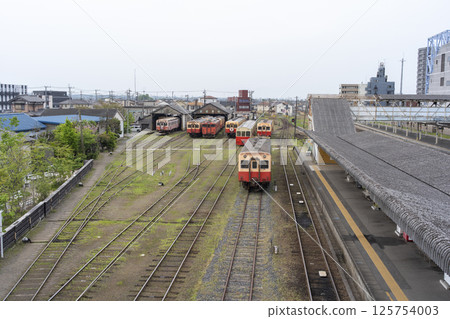 Scenery of Goi Station on the Kominato Railway Scenery of Goi Station on the Kominato Railway 125754003