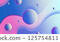 漸層球體背景素材 125754811