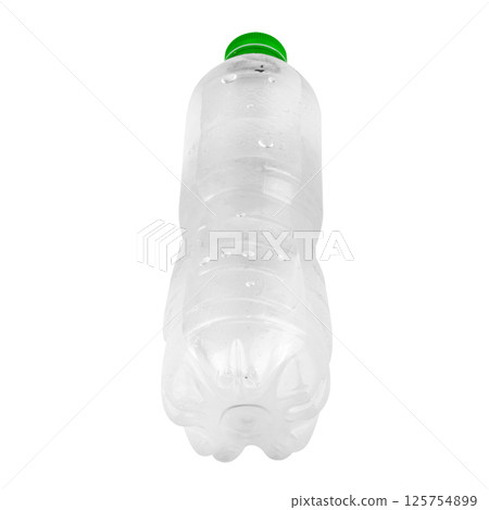 bottle water isolated on white background plastic 125754899