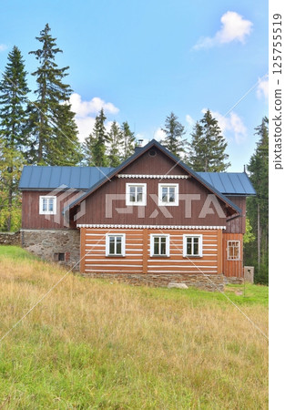 Beautiful mountain cottage in Czech republic 125755519