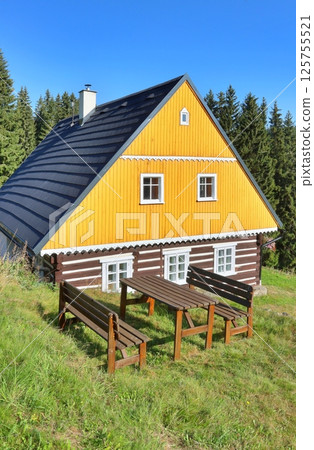 Beautiful mountain cottage in Czech republic 125755521