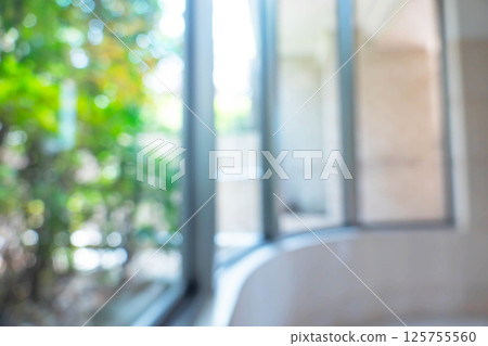 公寓入口的背景散景 公寓入口的背景散景 125755560